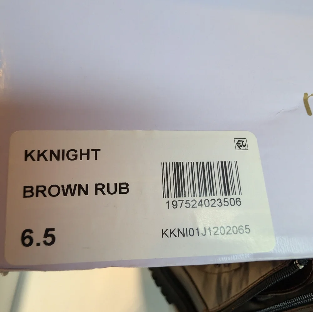 Madden Girl Kknight Combat Boots – Brown Rub – Size 6.5M (New in Box) - Picture 12 of 12